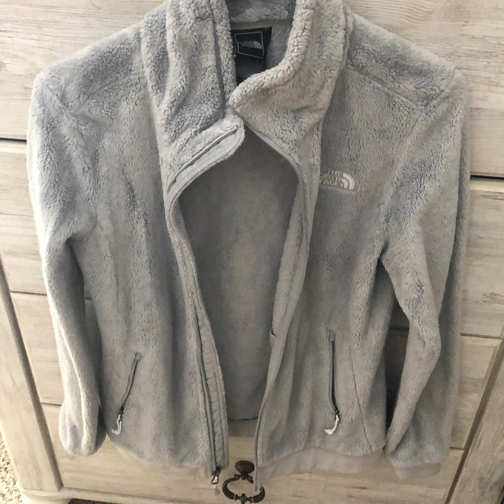 North face fleece zip up